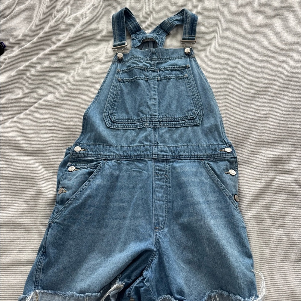 Gap Denim Short Overalls